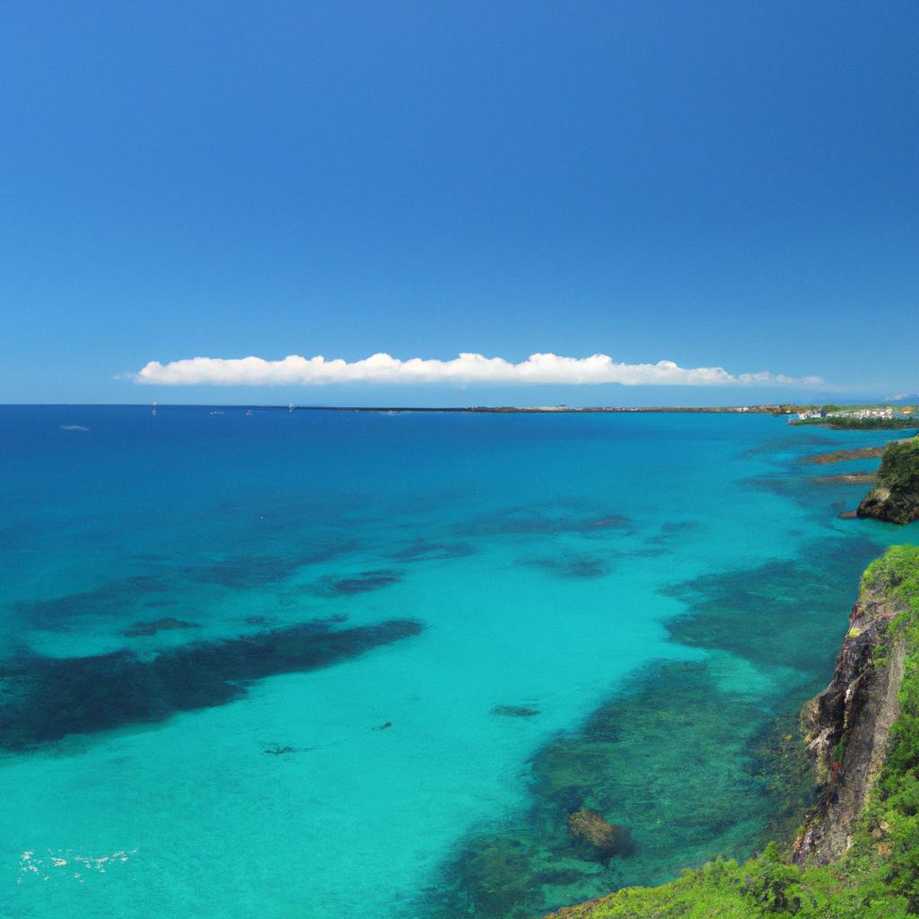 海の静けさと独特の景色を楽しむ