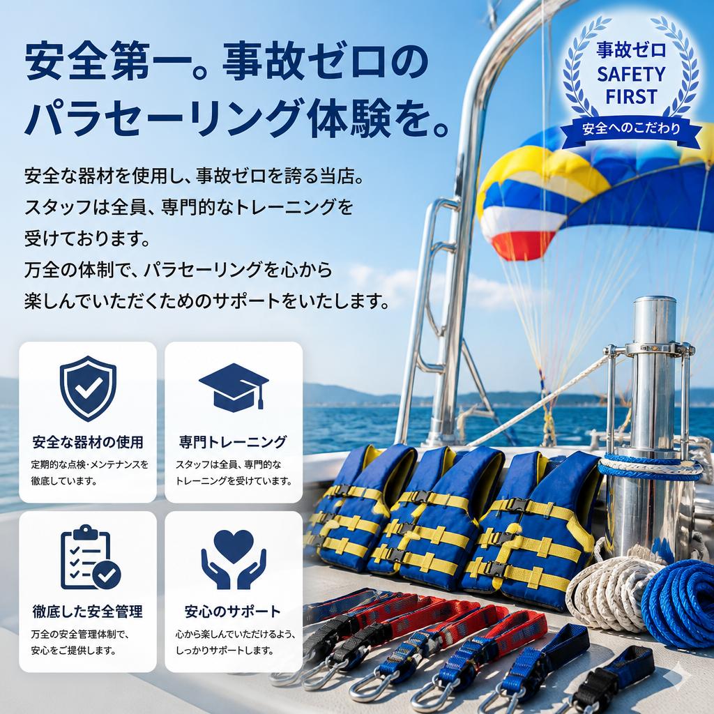 安全面へのこだわり