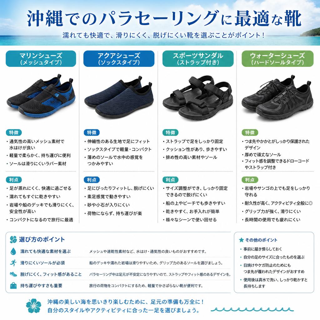 おすすめの靴とその特徴
