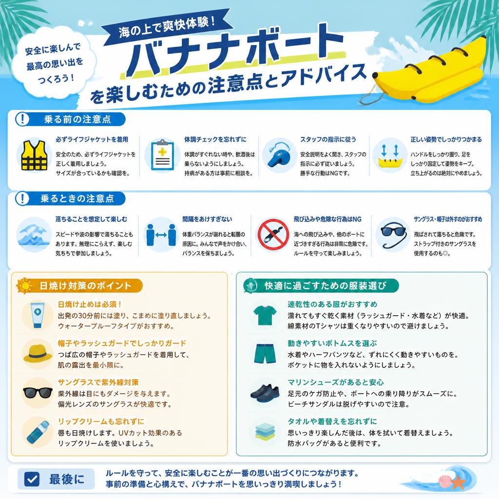 注意点とアドバイス