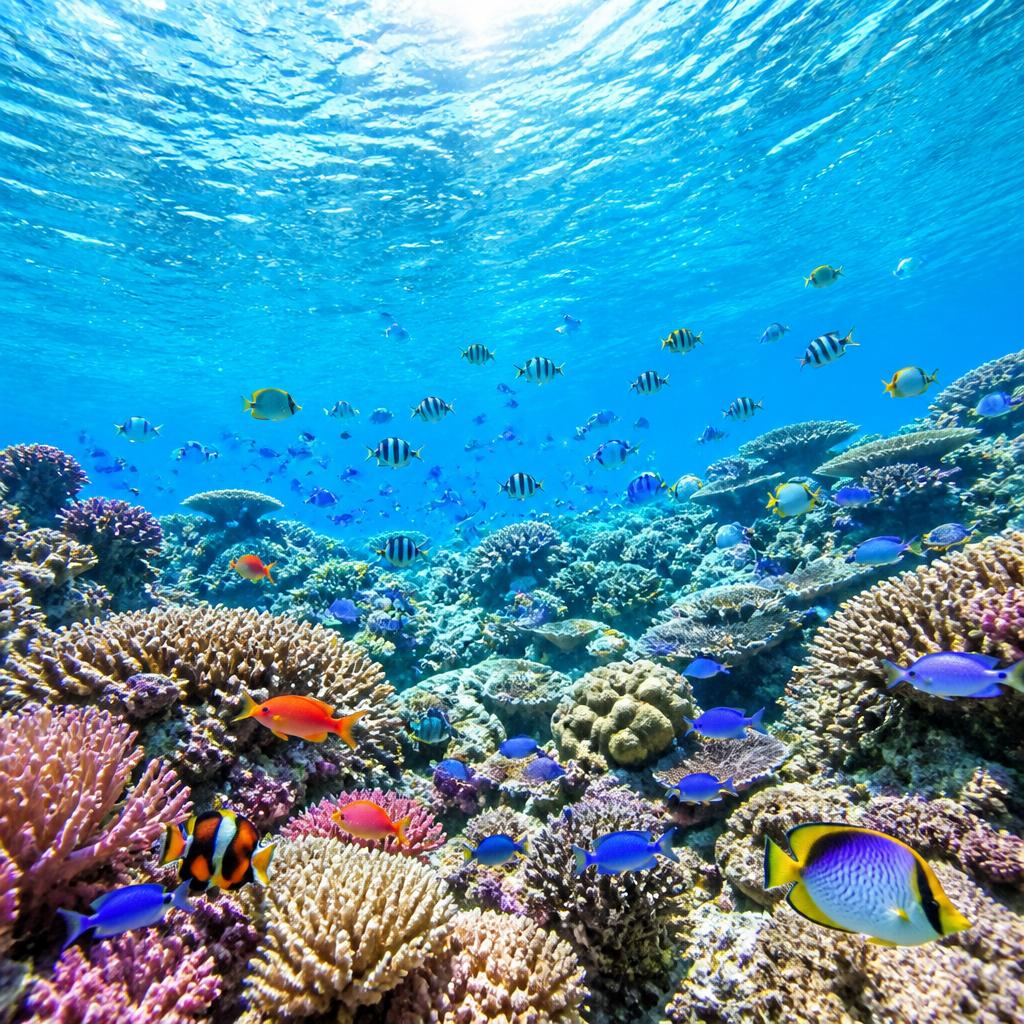 シュノーケリング：海の世界に触れよう
